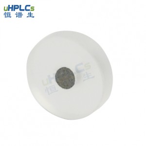 恒譜生超高壓PCTFE液相色譜耗材不銹鋼在線過(guò)濾器篩板，OD6.4*ID1.6*H1.6